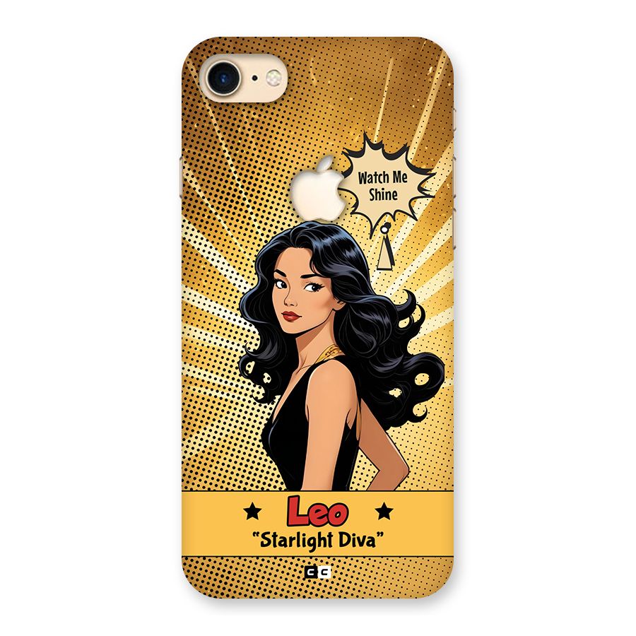 Diva Leo Back Case for iPhone 7 Apple Cut