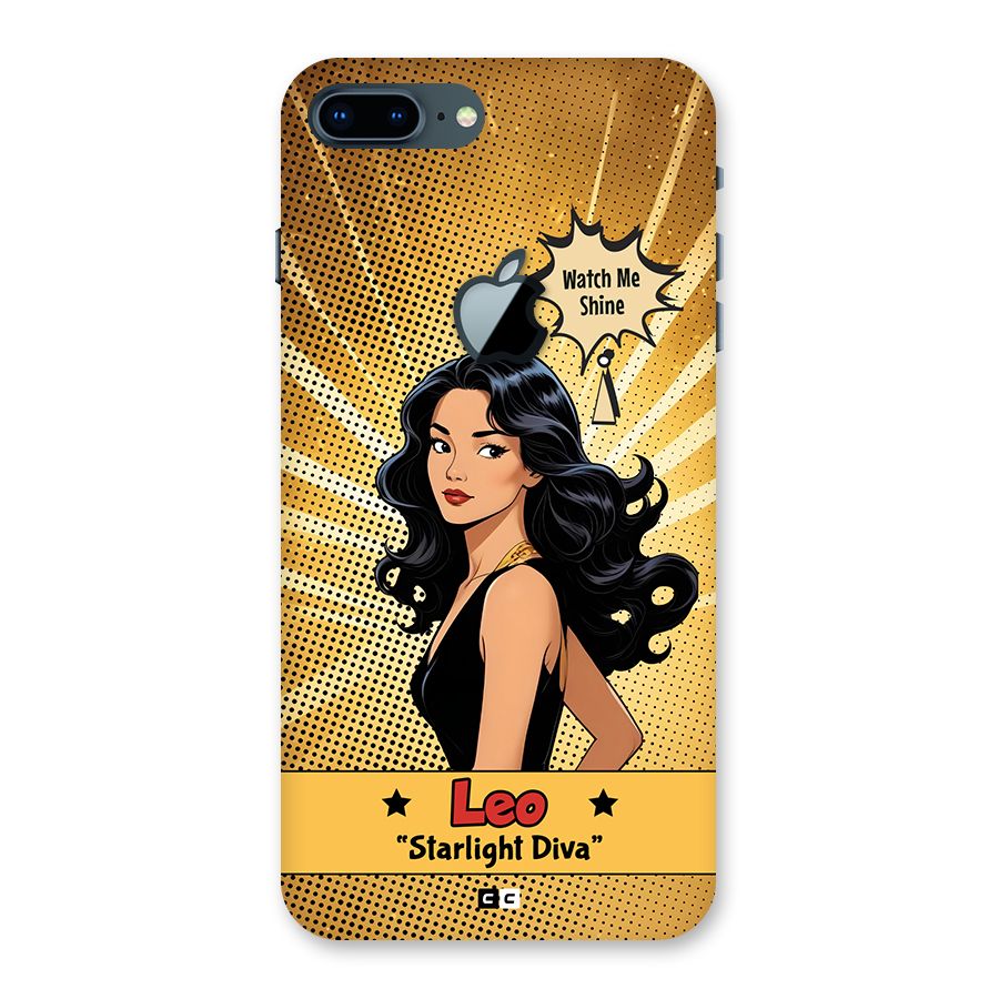 Diva Leo Back Case for iPhone 7 Plus Apple Cut