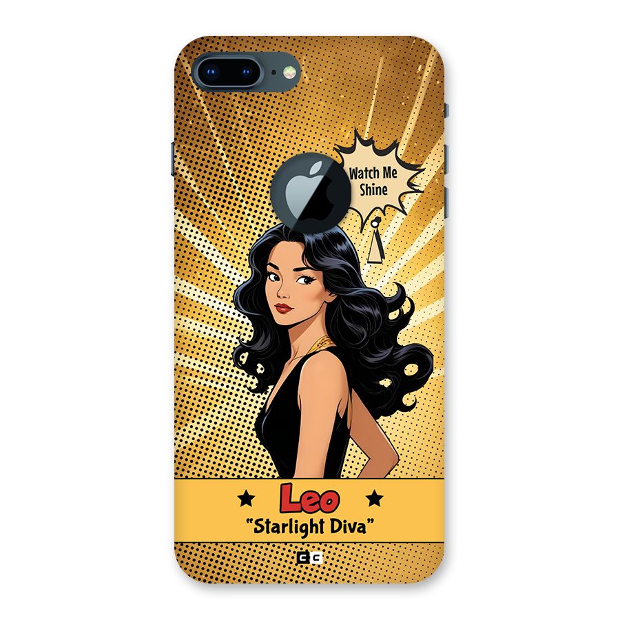Diva Leo Back Case for iPhone 7 Plus Logo Cut