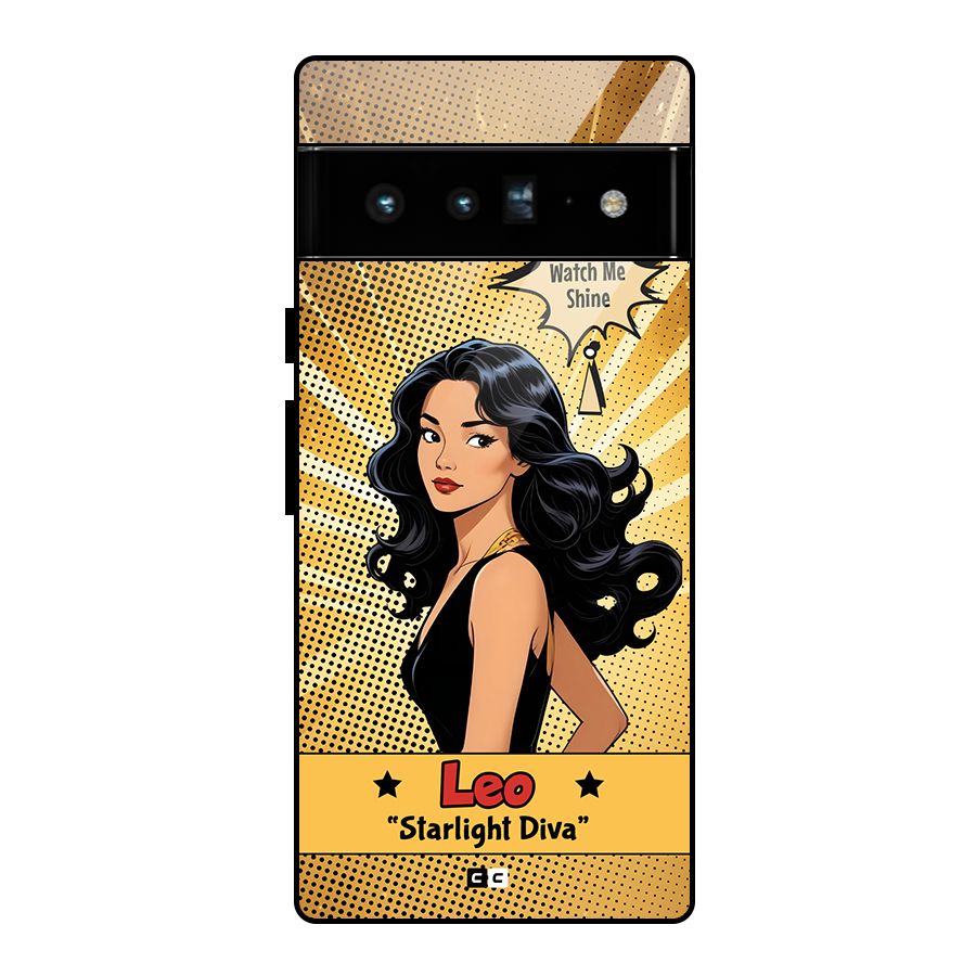Diva Leo Glass Back Case for Google Pixel 6 Pro