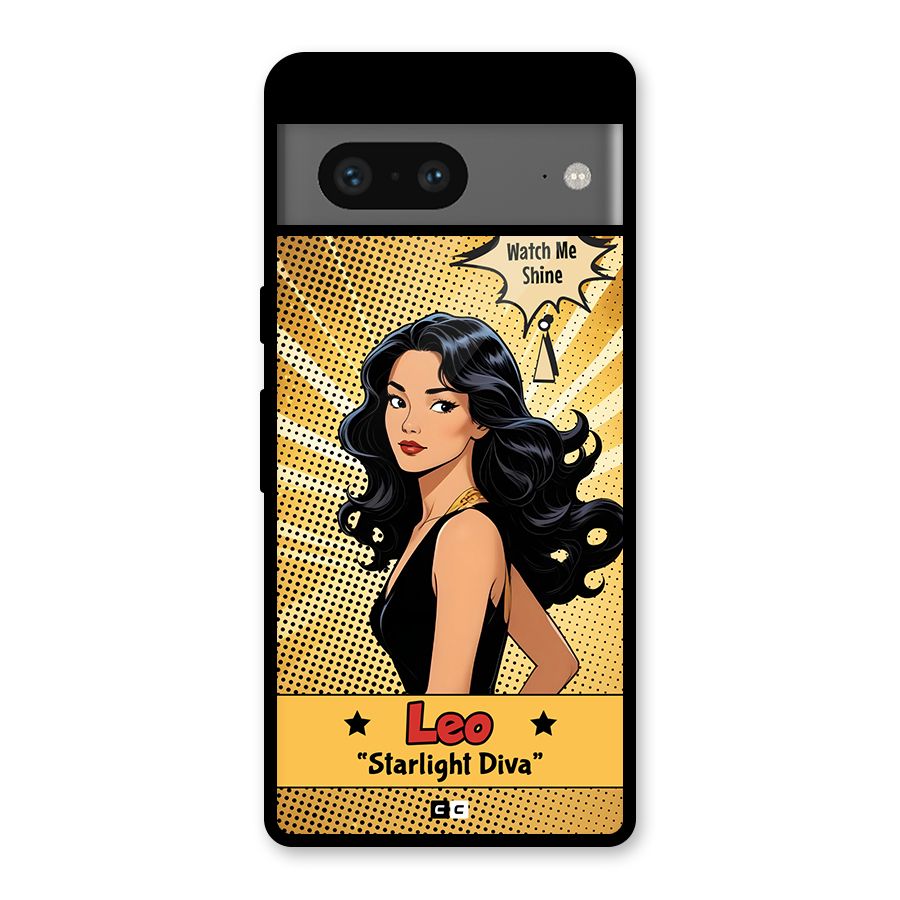 Diva Leo Glass Back Case for Google Pixel 7