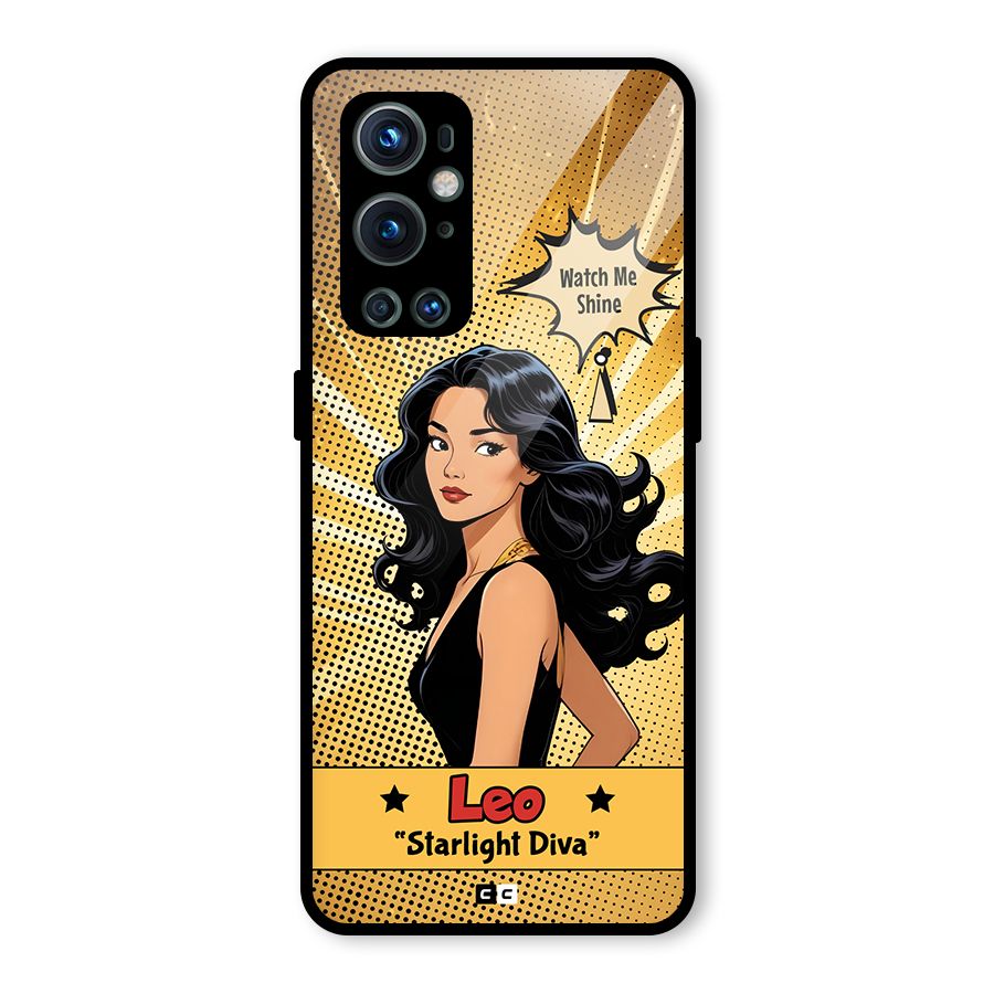 Diva Leo Glass Back Case for OnePlus 9 Pro