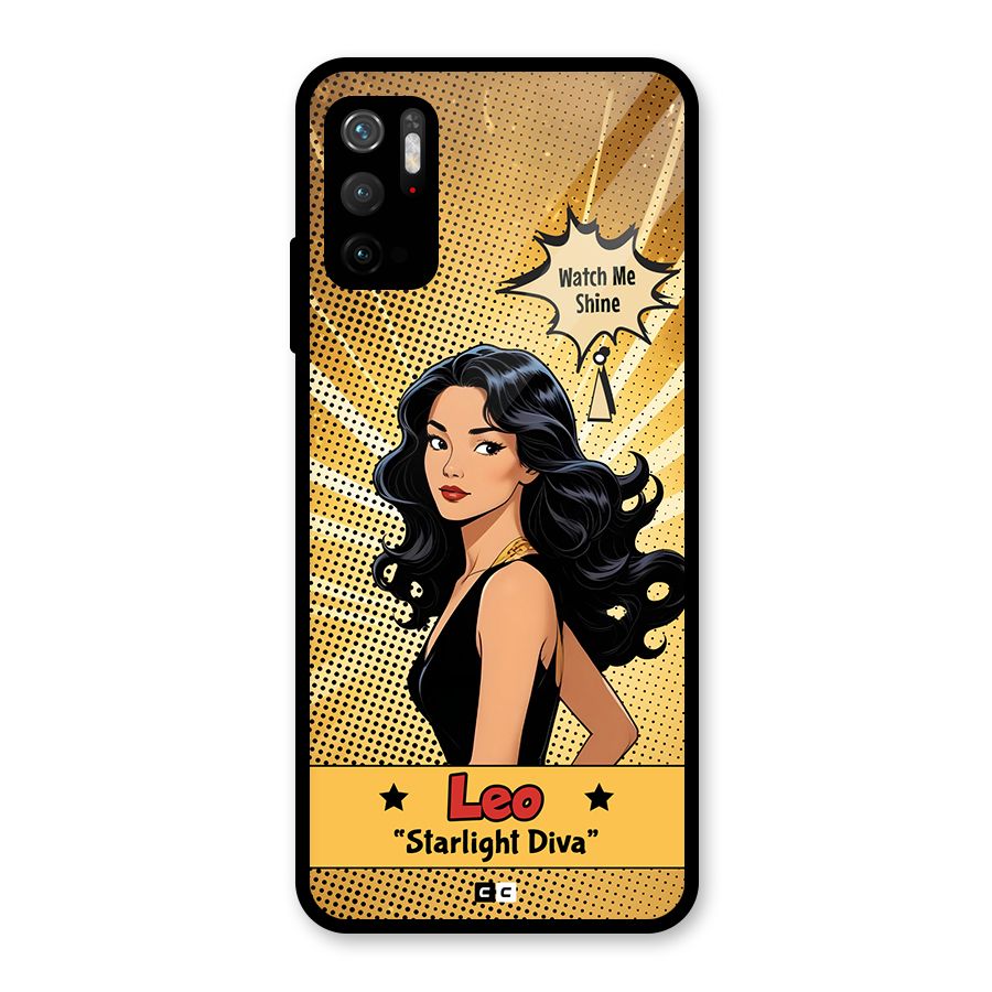 Diva Leo Glass Back Case for Poco M3 Pro 5G