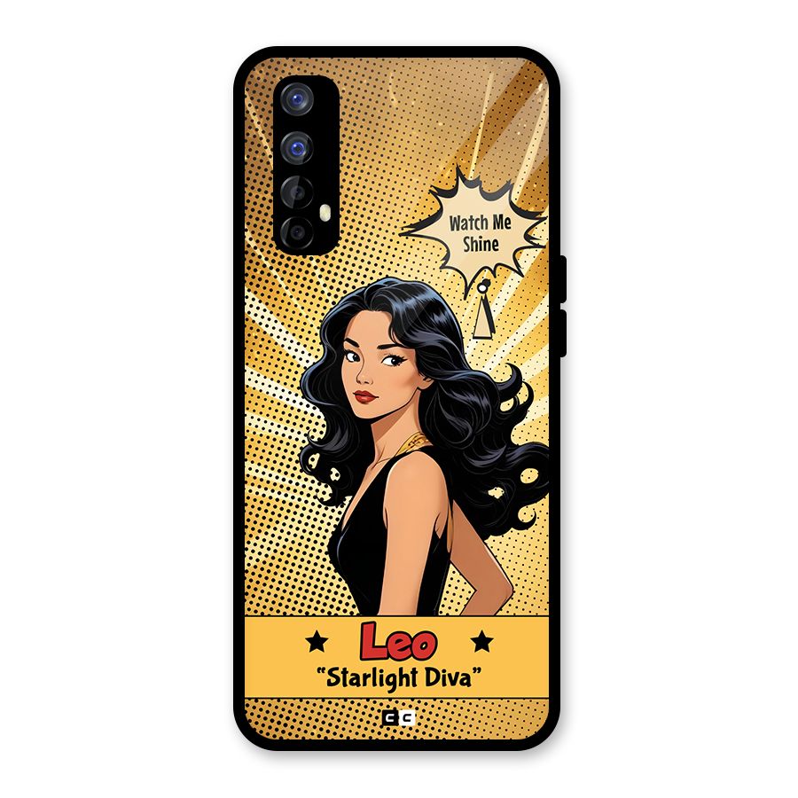Diva Leo Glass Back Case for Realme 7