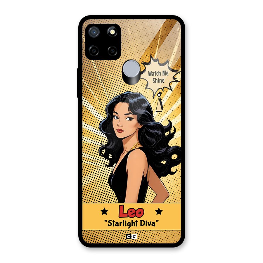 Diva Leo Glass Back Case for Realme C12