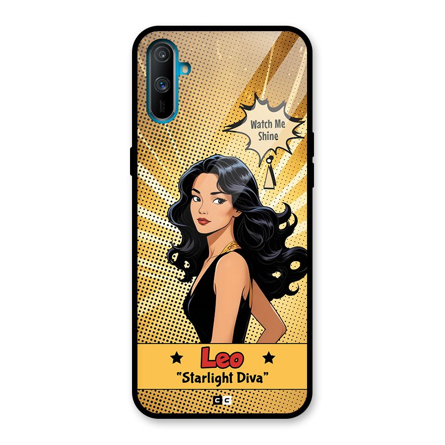Diva Leo Glass Back Case for Realme C3