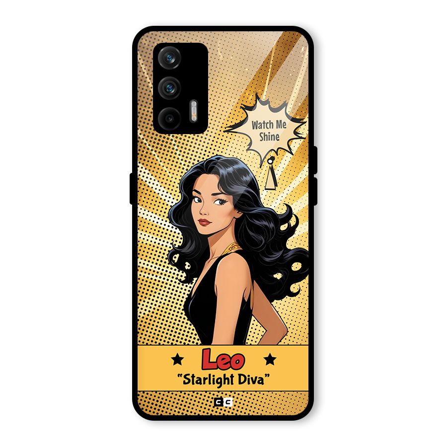 Diva Leo Glass Back Case for Realme GT 5G
