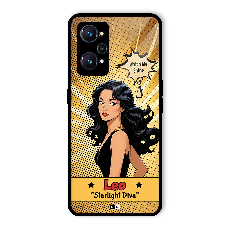 Diva Leo Glass Back Case for Realme GT Neo2