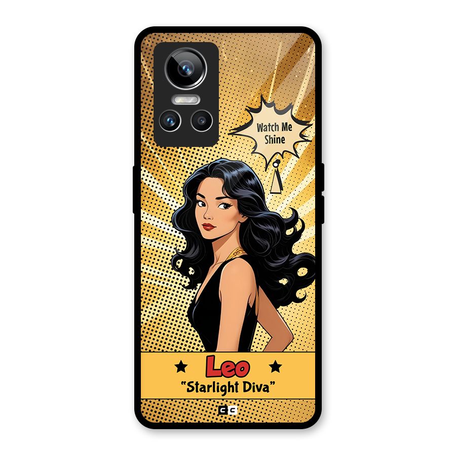 Diva Leo Glass Back Case for Realme GT Neo 3