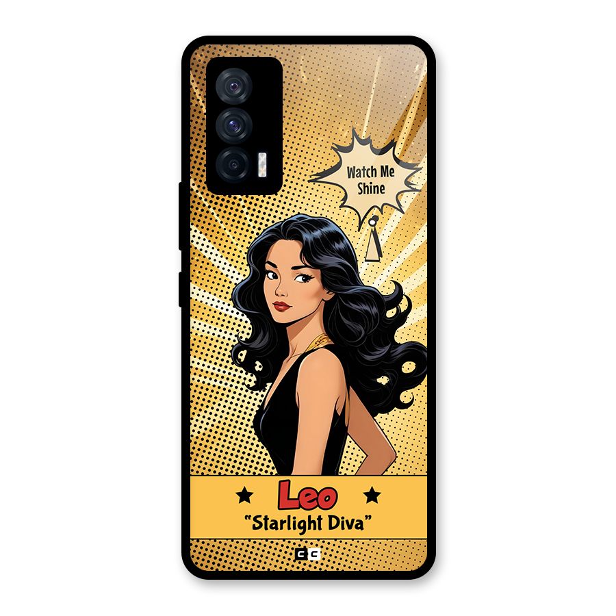 Diva Leo Glass Back Case for Vivo iQOO 7 5G