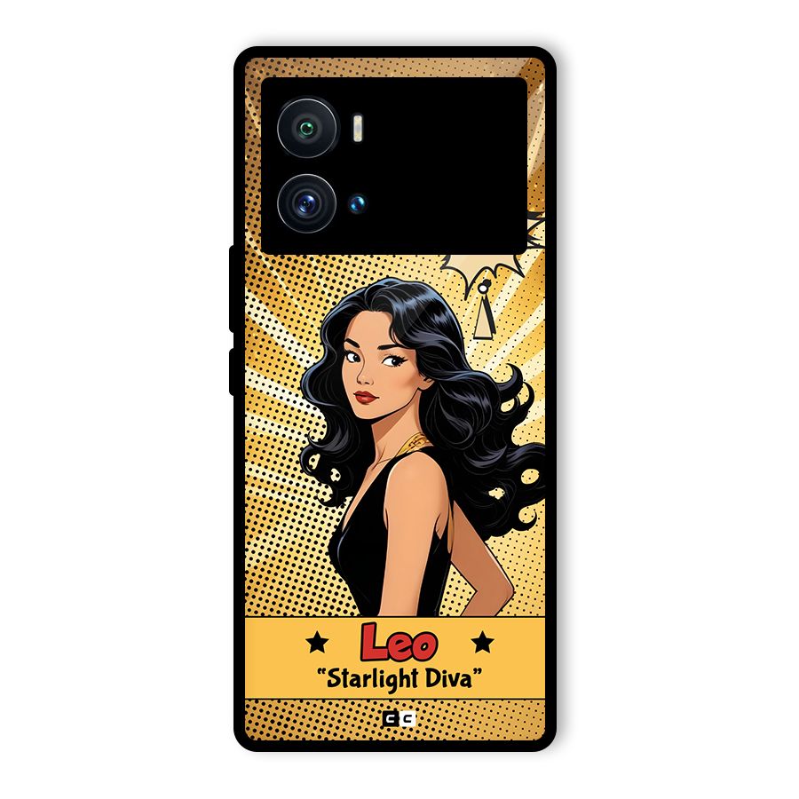 Diva Leo Glass Back Case for Vivo iQOO 9 Pro