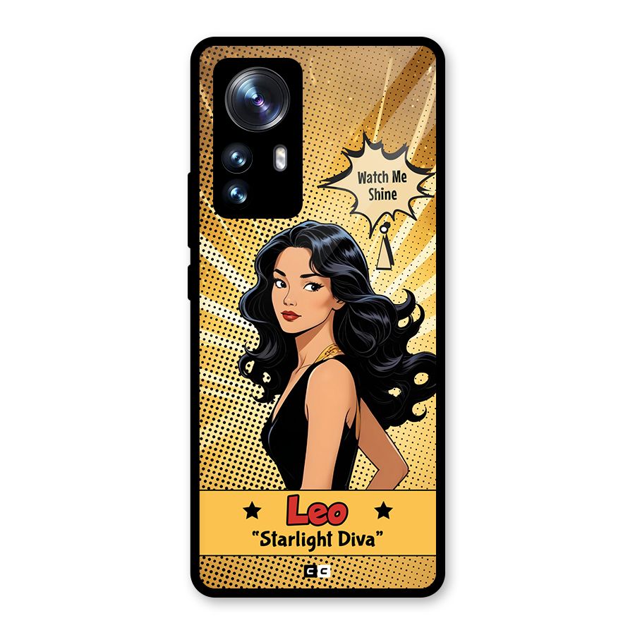 Diva Leo Glass Back Case for Xiaomi 12 Pro
