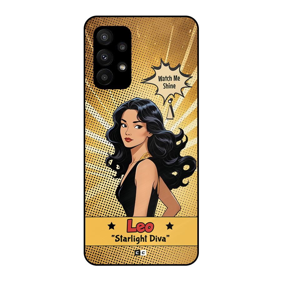 Diva Leo Metal Back Case for Galaxy A23