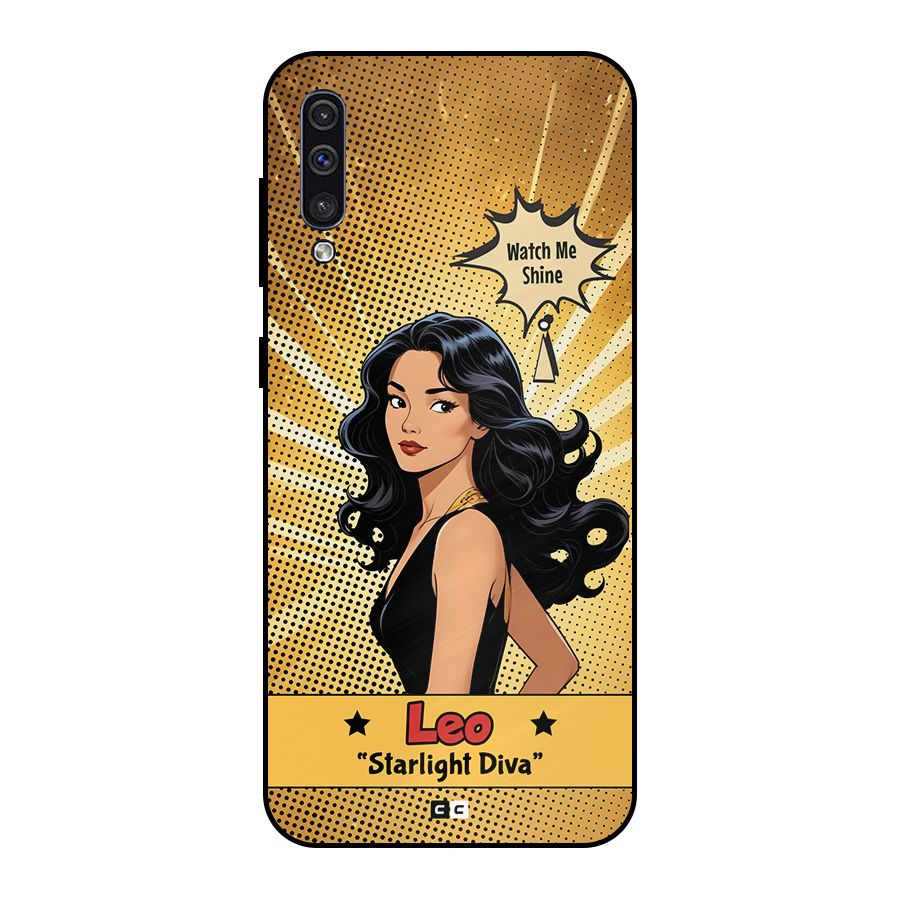 Diva Leo Metal Back Case for Galaxy A30s