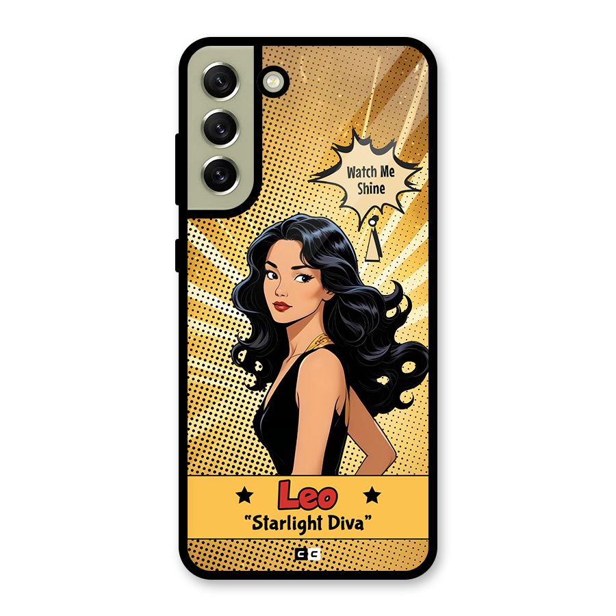 Diva Leo Metal Back Case for Galaxy S21 FE 5G (2023)