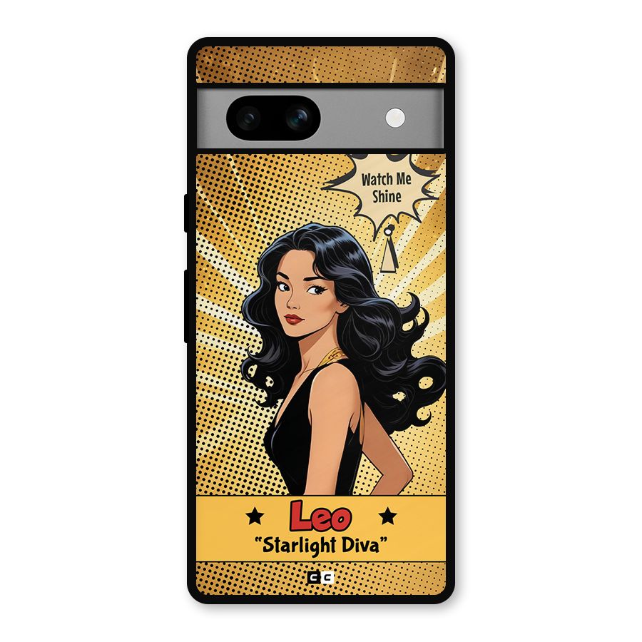 Diva Leo Metal Back Case for Google Pixel 7a