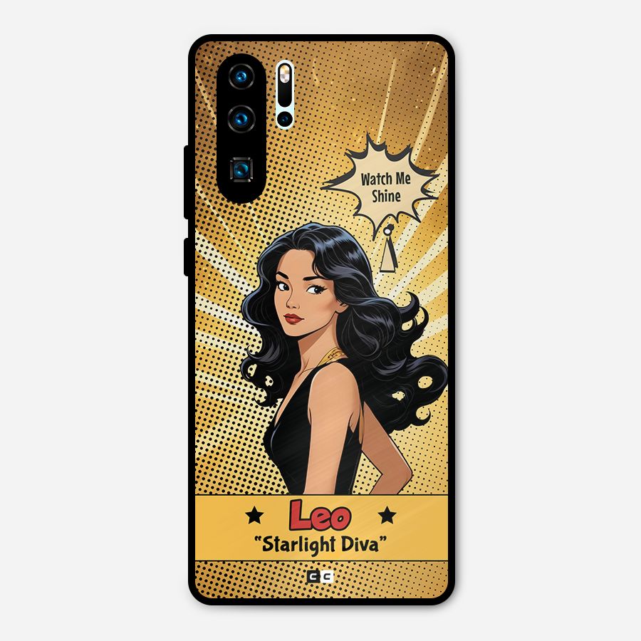 Diva Leo Metal Back Case for Huawei P30 Pro