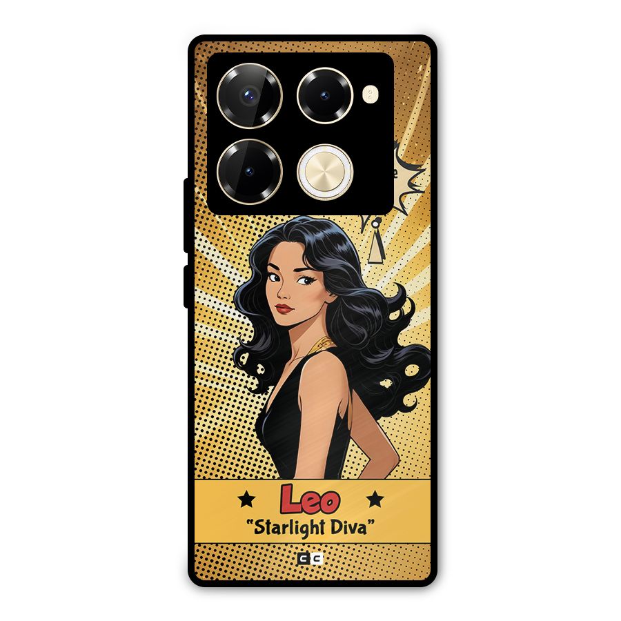 Diva Leo Metal Back Case for Infinix Note 40 Pro