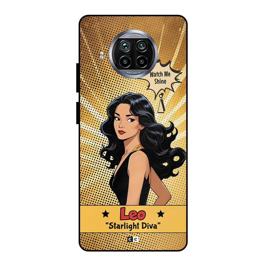 Diva Leo Metal Back Case for Mi 10i