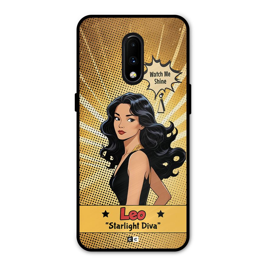 Diva Leo Metal Back Case for OnePlus 7
