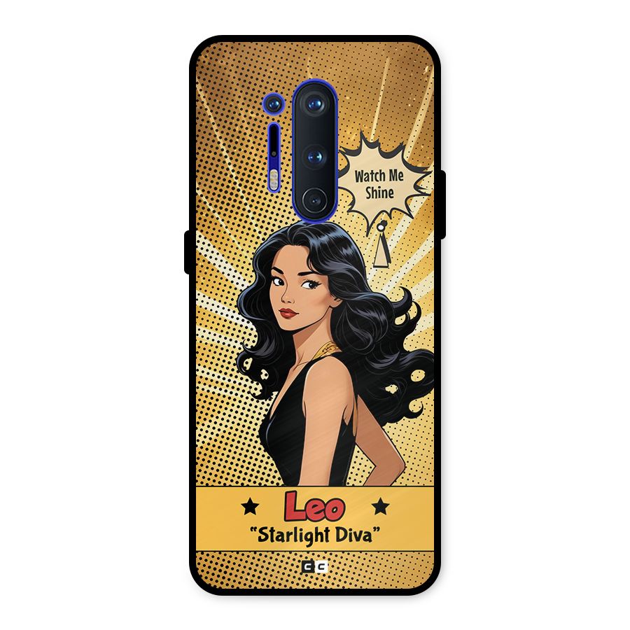 Diva Leo Metal Back Case for OnePlus 8 Pro