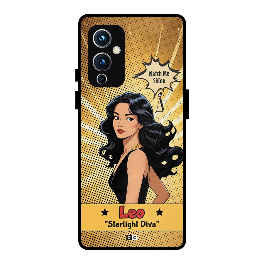 Diva Leo Metal Back Case for OnePlus 9