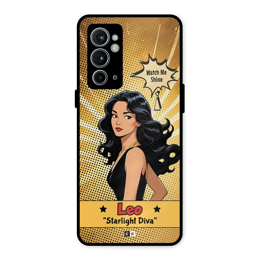 Diva Leo Metal Back Case for OnePlus 9RT 5G