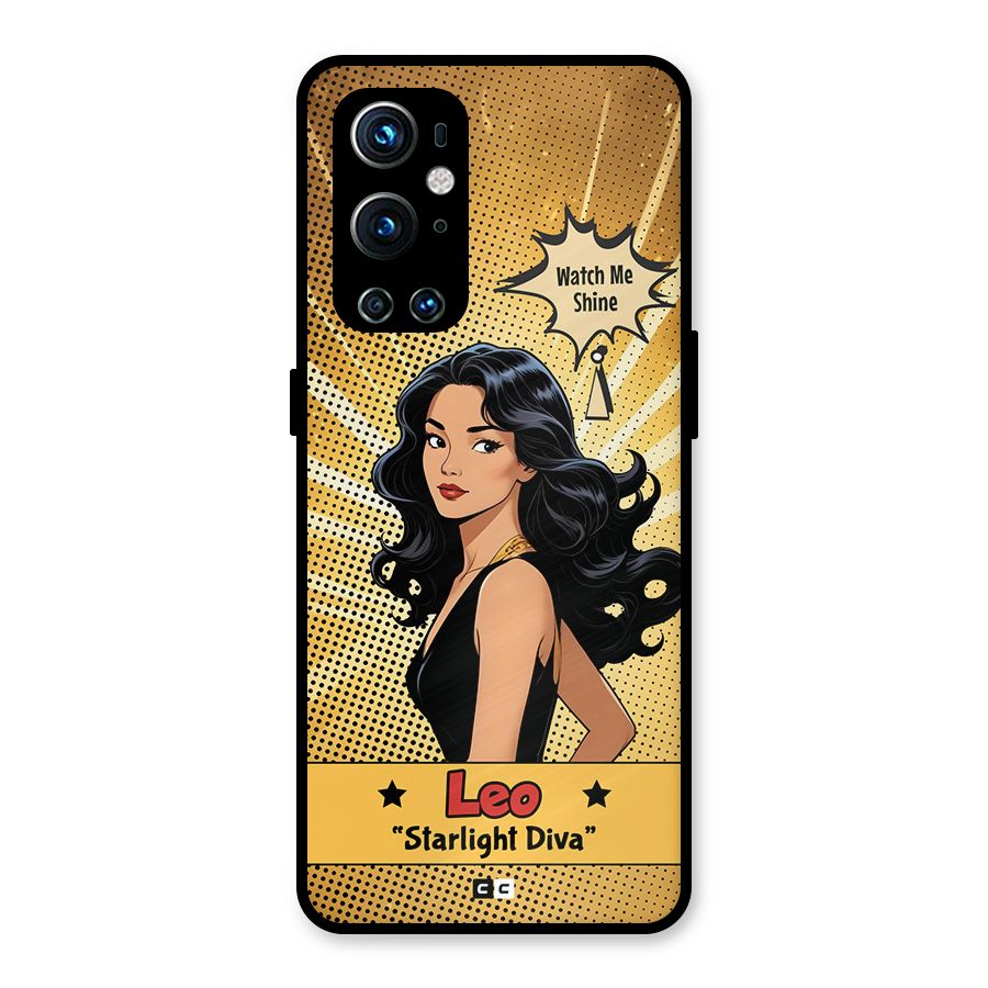 Diva Leo Metal Back Case for OnePlus 9 Pro