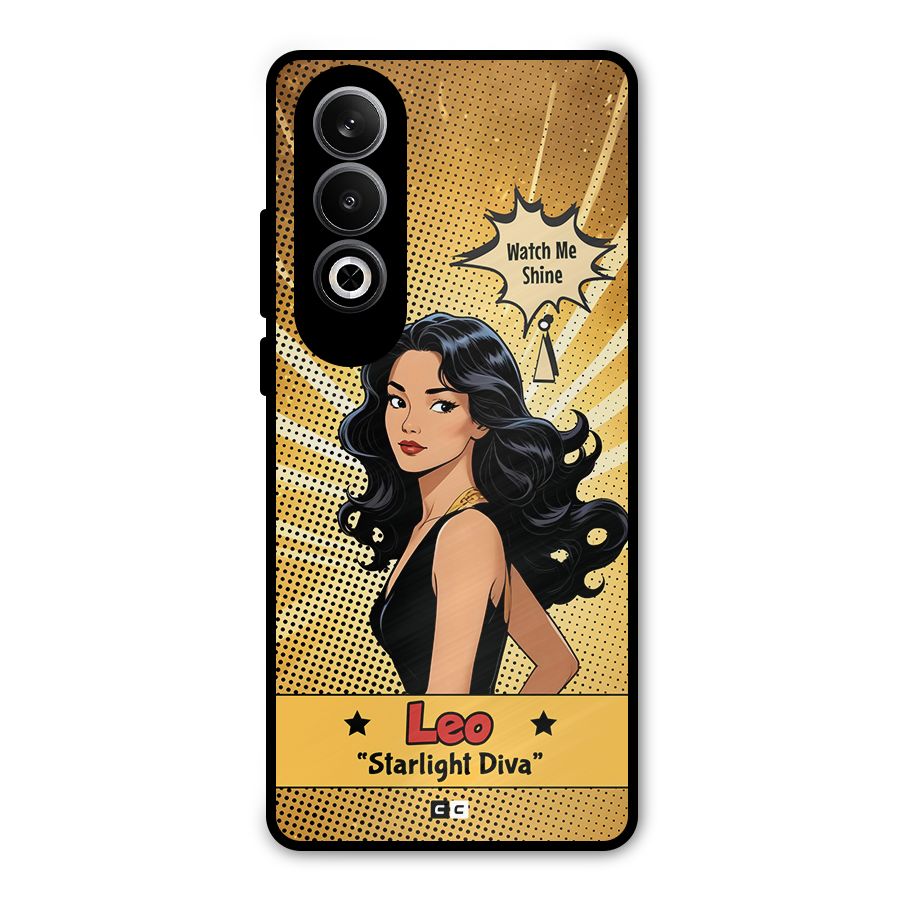 Diva Leo Metal Back Case for OnePlus Nord CE4