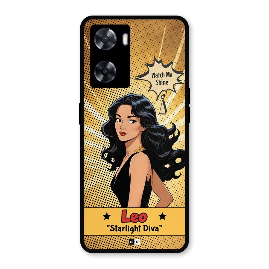 Diva Leo Metal Back Case for OnePlus Nord N20 SE