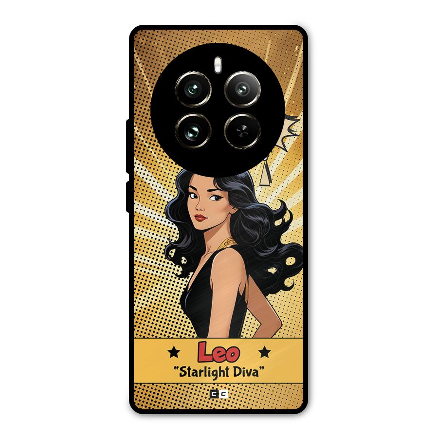Diva Leo Metal Back Case for Realme 12 Pro