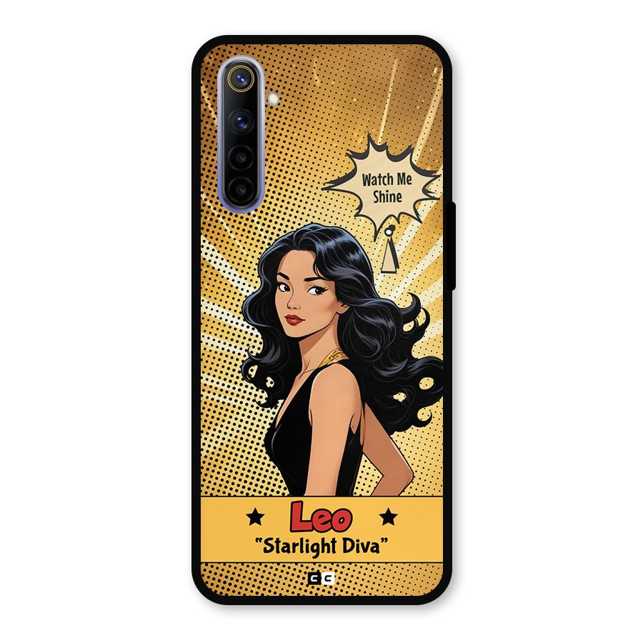 Diva Leo Metal Back Case for Realme 6i