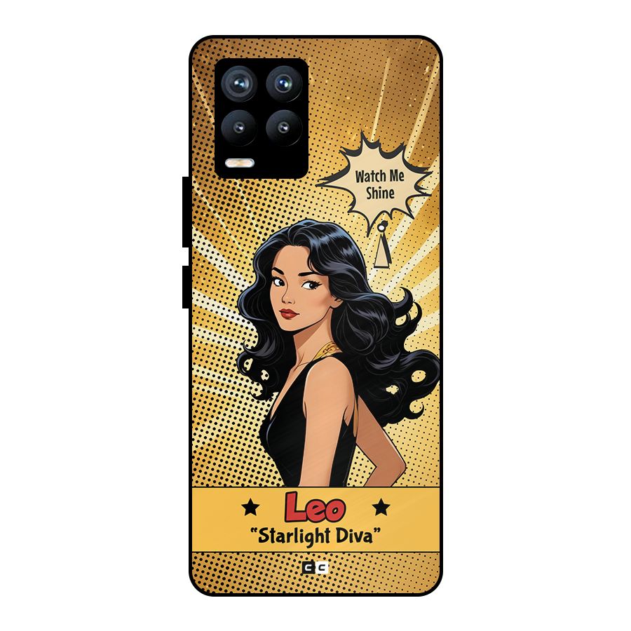 Diva Leo Metal Back Case for Realme 8