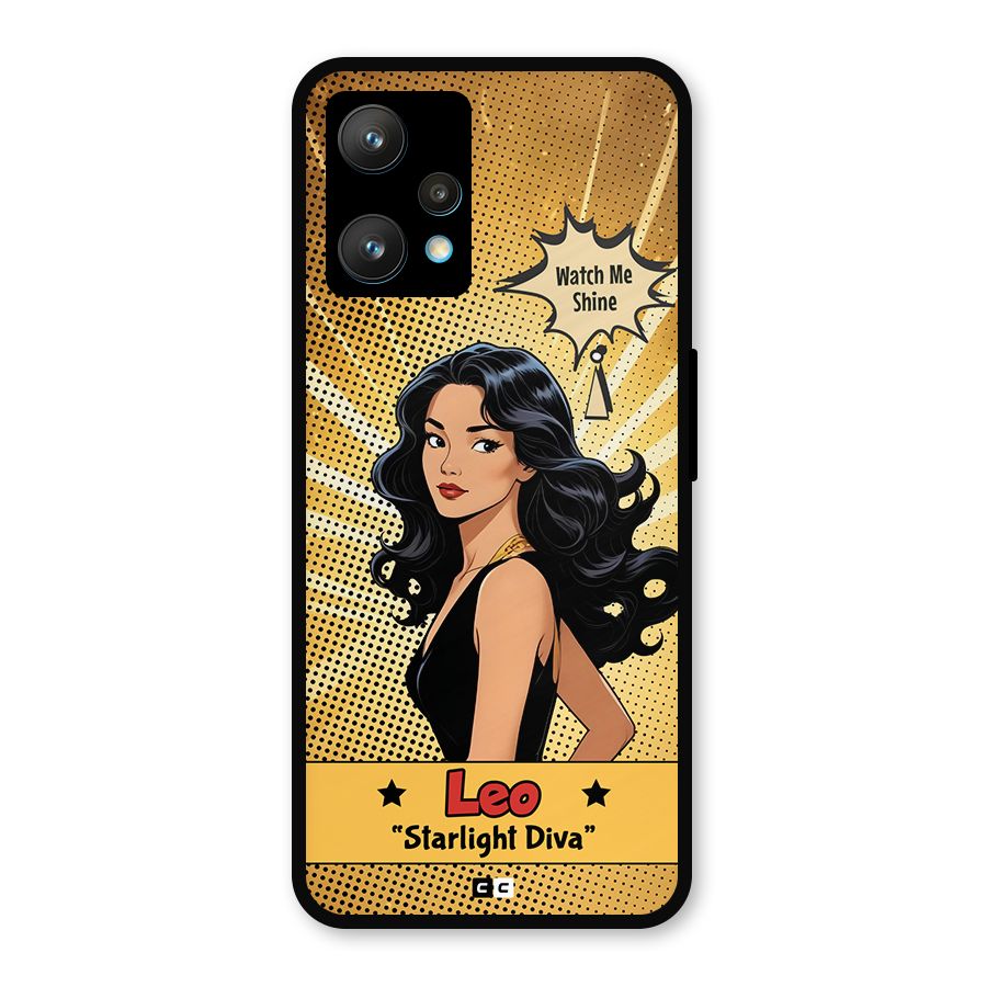 Diva Leo Metal Back Case for Realme 9