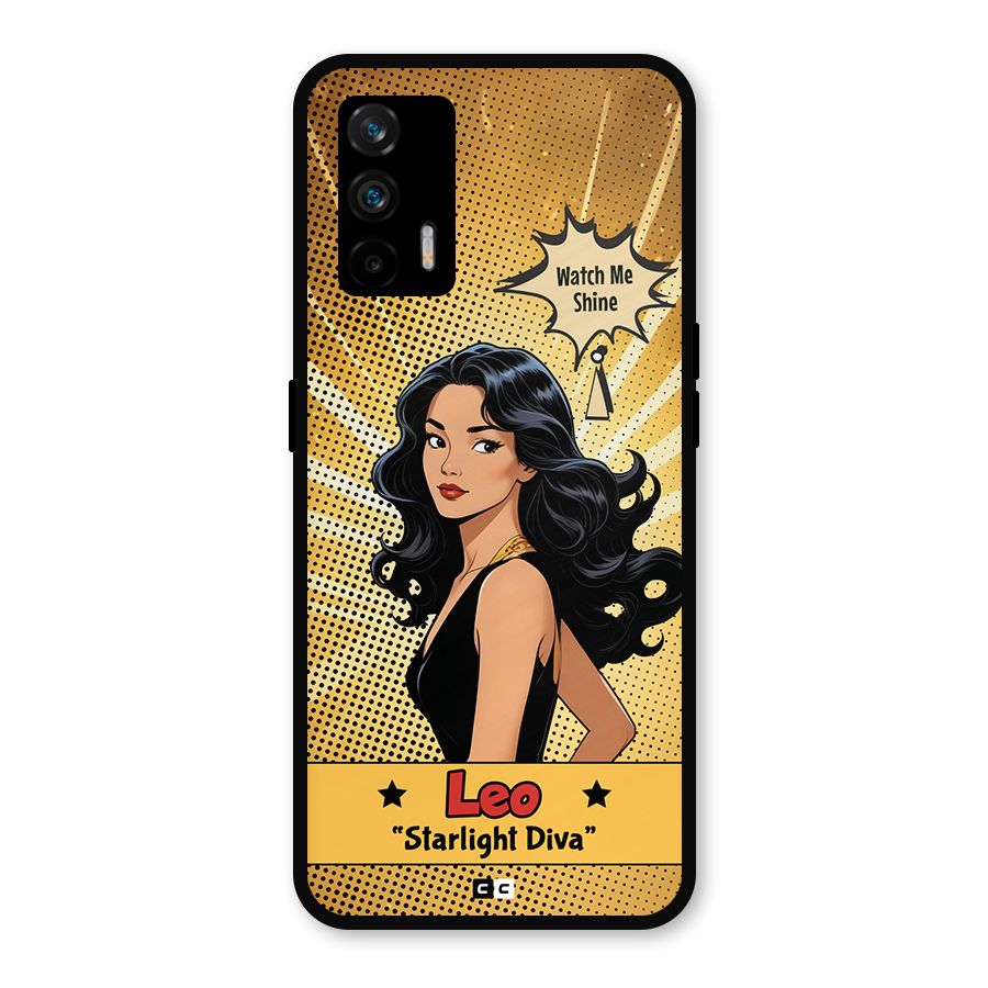 Diva Leo Metal Back Case for Realme GT 5G