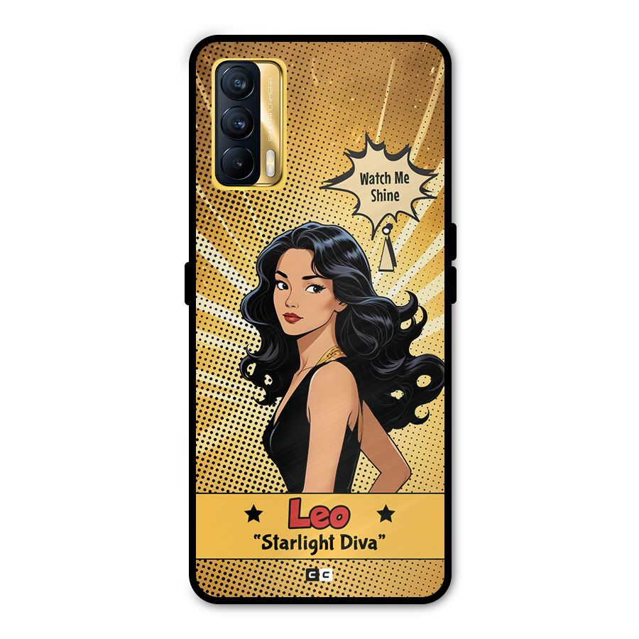 Diva Leo Metal Back Case for Realme X7