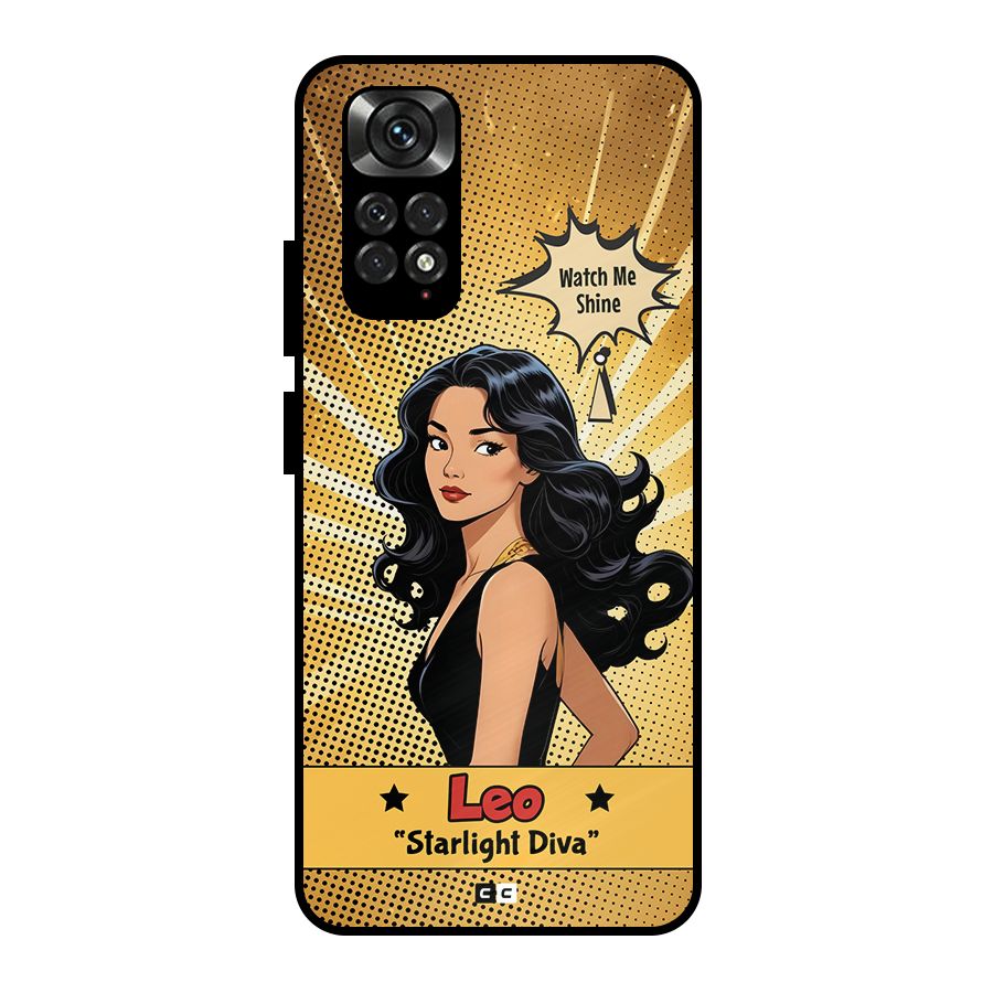 Diva Leo Metal Back Case for Redmi Note 11 Pro Plus 5G
