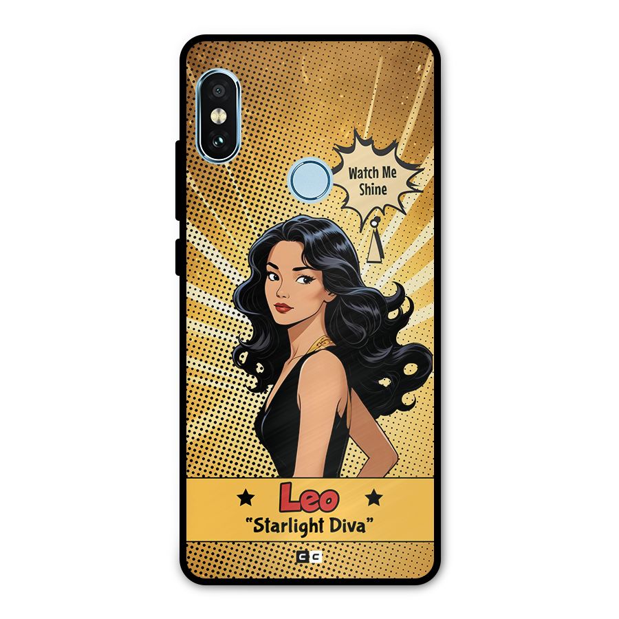 Diva Leo Metal Back Case for Redmi Note 5 Pro