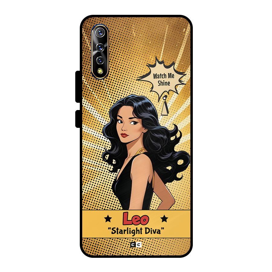 Diva Leo Metal Back Case for Vivo S1