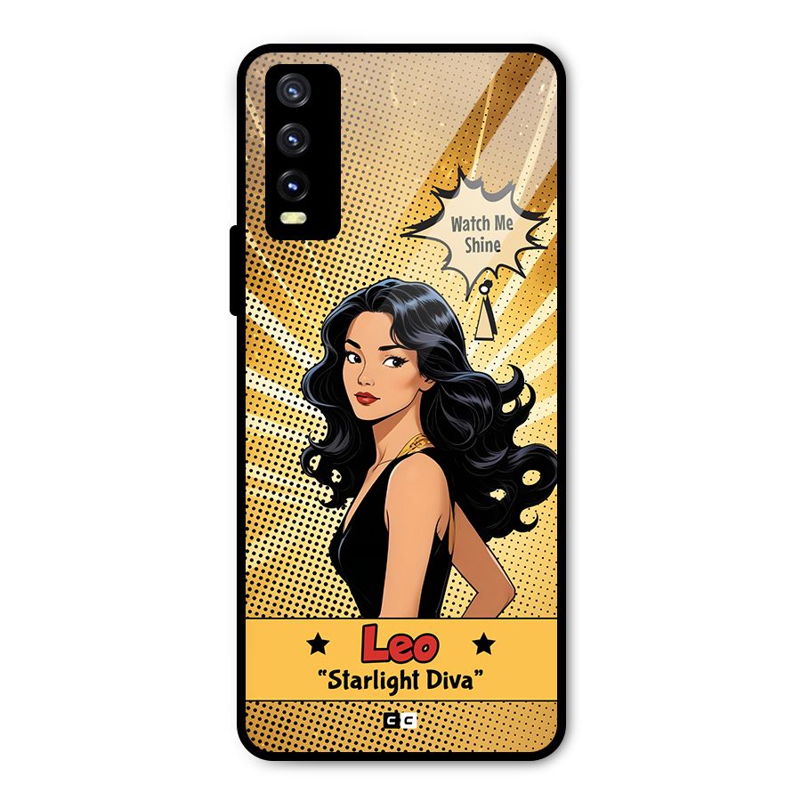 Diva Leo Metal Back Case for Vivo Y20