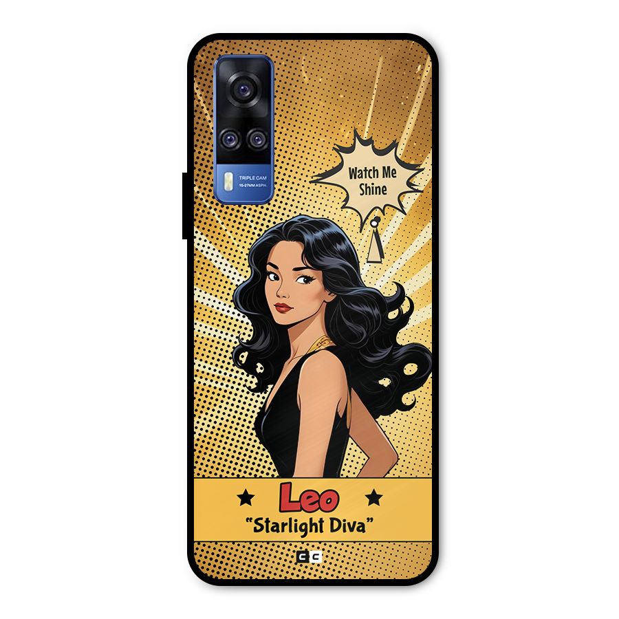 Diva Leo Metal Back Case for Vivo Y31
