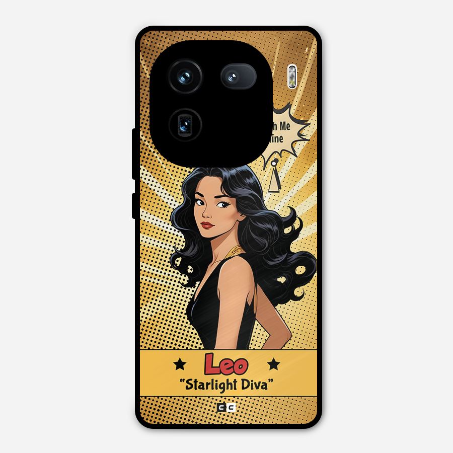 Diva Leo Metal Back Case for iQOO 12