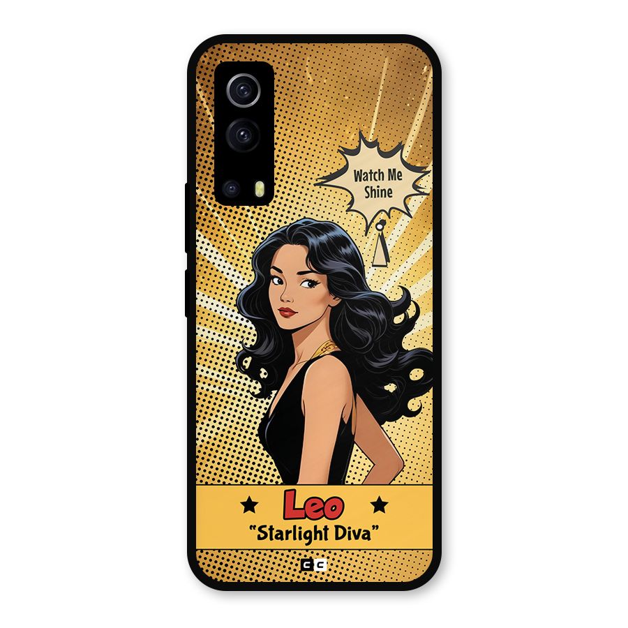 Diva Leo Metal Back Case for iQOO Z3