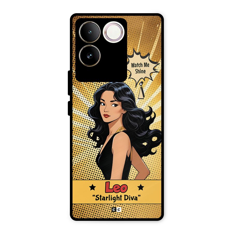 Diva Leo Metal Back Case for iQOO Z7 Pro