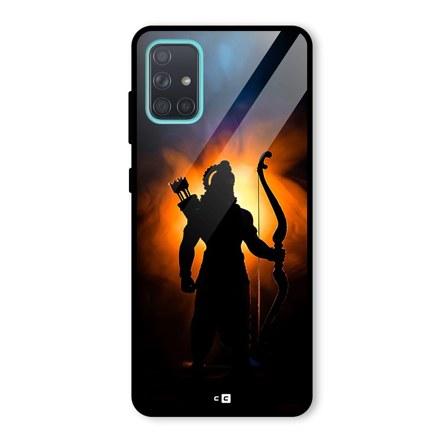 Divine Lord Glass Back Case for Galaxy A71