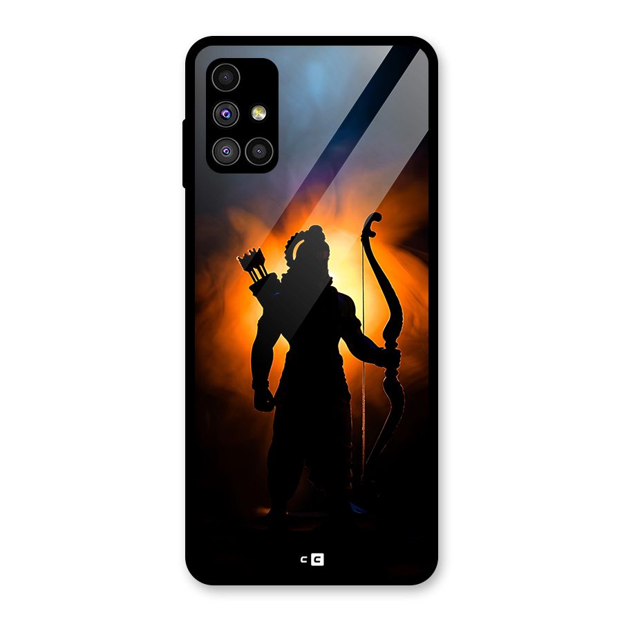 Divine Lord Glass Back Case for Galaxy M51