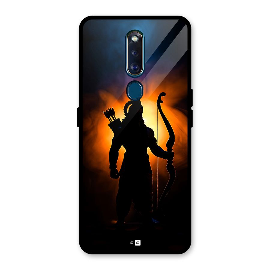 Divine Lord Glass Back Case for Oppo F11 Pro