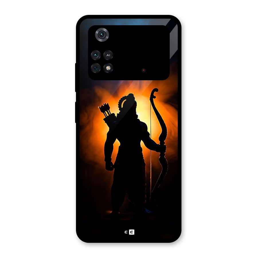 Divine Lord Glass Back Case for Poco M4 Pro 4G