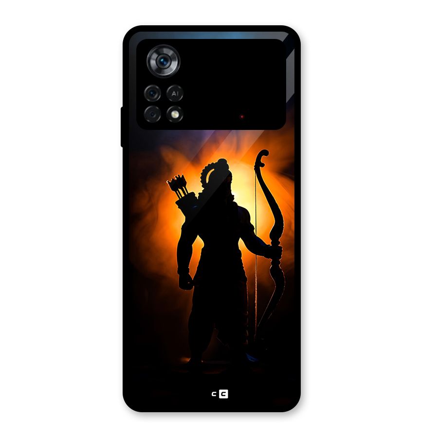 Divine Lord Glass Back Case for Poco X4 Pro 5G