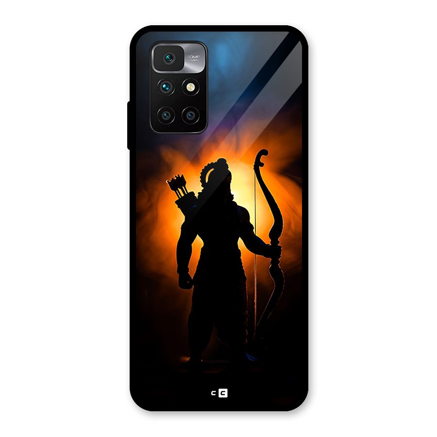 Divine Lord Glass Back Case for Redmi 10 Prime
